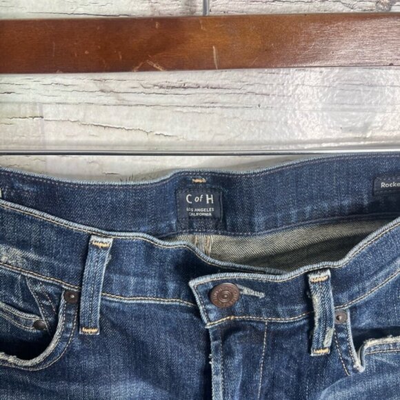 Citizens of Humanity Rocket Ankle Skinny Jeans 26 distressed high rise - Picture 6 of 9